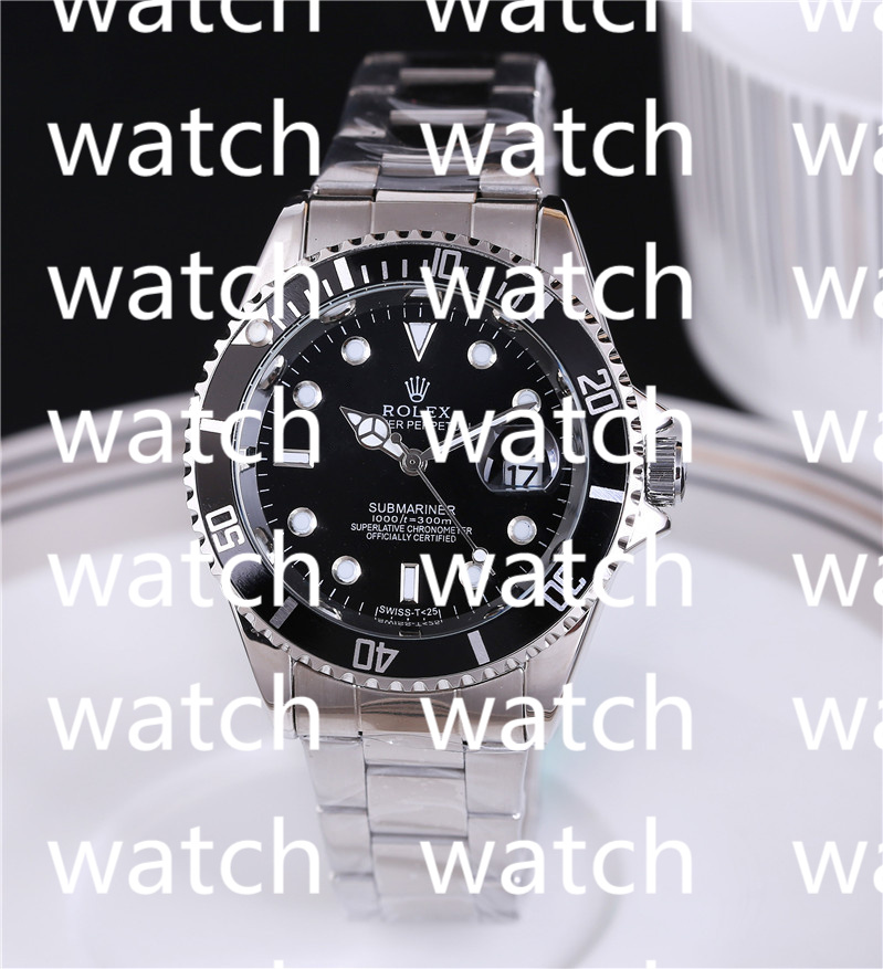 

watch Famous Top Watches Rolex rolexs Submariner 40mm watchs for men Mens Womens Quartz Watch Steel Band Men Sports Quartz Watch Women Gift NO Box designer watches