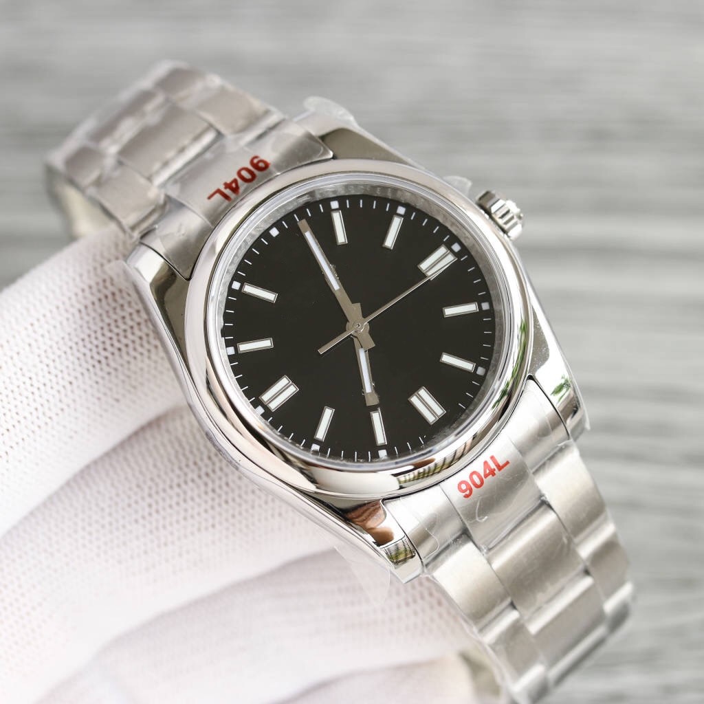 

Oyster Perpetual Watch Automatic Mechanical Movement Luxury Sapphire Mirror 31/36/41MM Wristwatches 904 Full Stainless Steel Super Luminous Waterproof Watches hx, A1