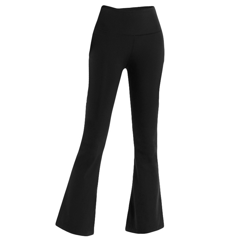 

Women's Pantsuit Leggings Pants Dew Pants Activity Pants lululen Yoga clothes trench women Flare Pants Legging High waist Tight Figure show Yoga, Light blue