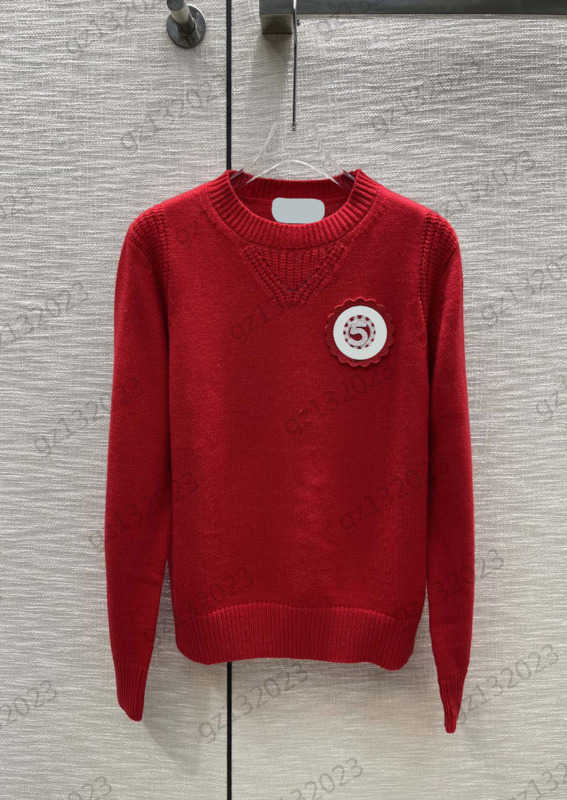 

Womens Sweaters Sequin Embroidery Logo Decoration Long Sleeve Knitted Sweater Threaded Crewneck Slim Joker Knitwear Women Clothes 3 Colors 1970, 10