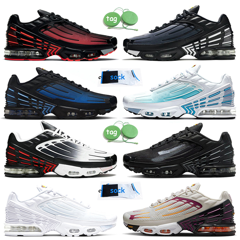 

Tuned 3 Running Shoes Women Mens Athletic Sports Trainers Tn Plus 3 Tns Bred Obsidian Unity White Laser Blue Ghost Green Aqua Deep Royal Big Size 46 Sneakers Tnplus, B12 grey black 39-46