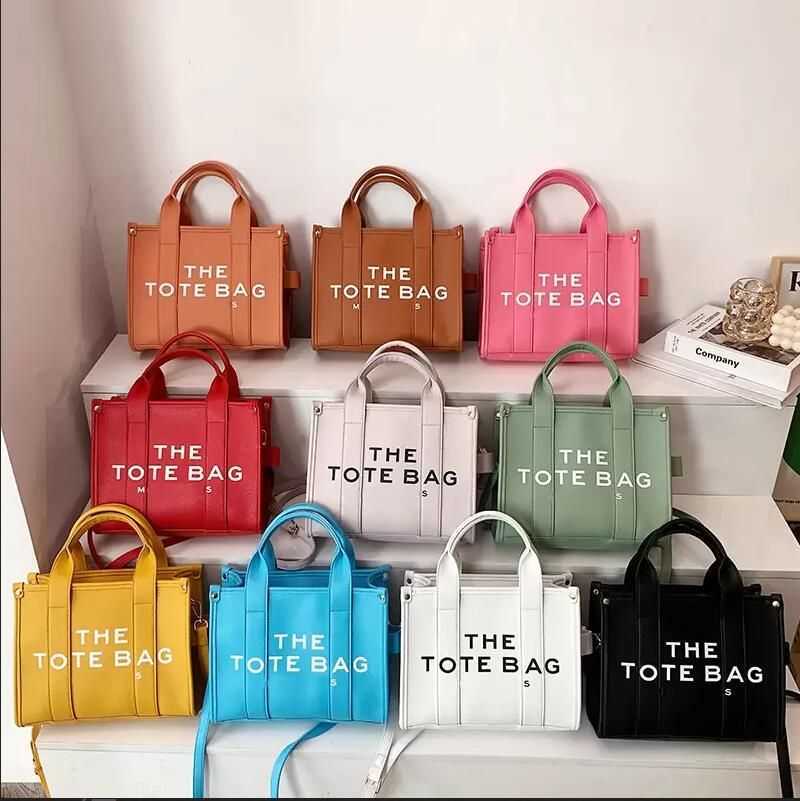 2023 New Designer The Tote Bag High Quality Women Luxury Designer Bags Canvas Practical Large Capacity Plain Handbags Coin Purse Square