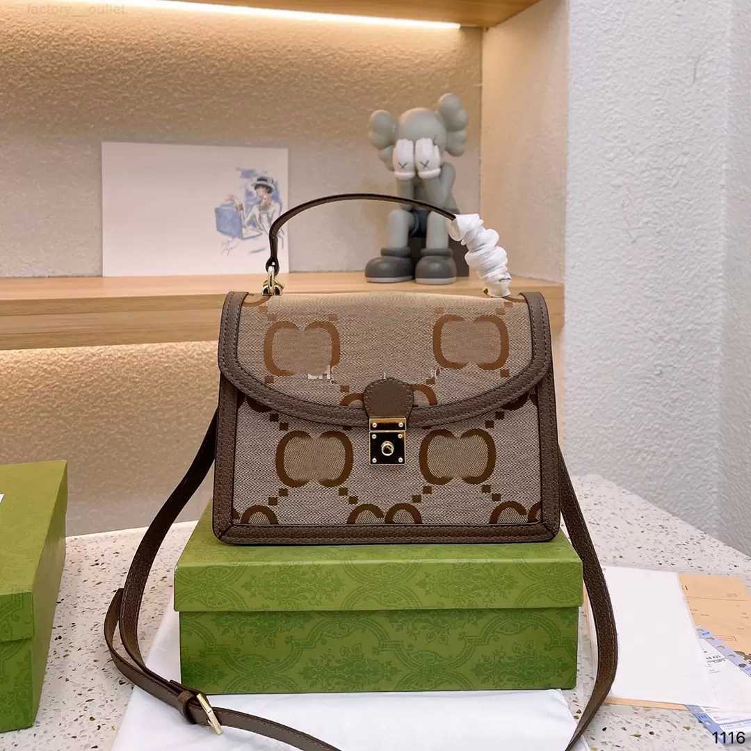 High Quality Leather Handbag Luxury Brand With Handle Shoulder Bags For Woman Small Square Bag Sac A Main top
