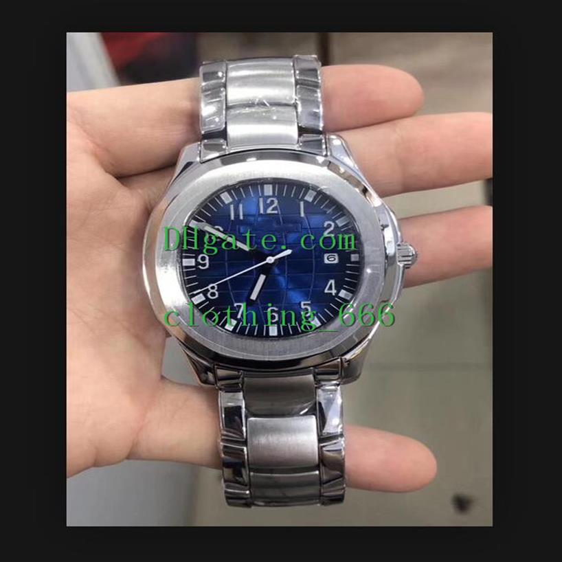 

7 Style Men Watch Aquanaut 5167 1A-001 Gradient Dial 40mm Automatic Mechanical Wristwatches Sapphire Steel Designer218T, 08