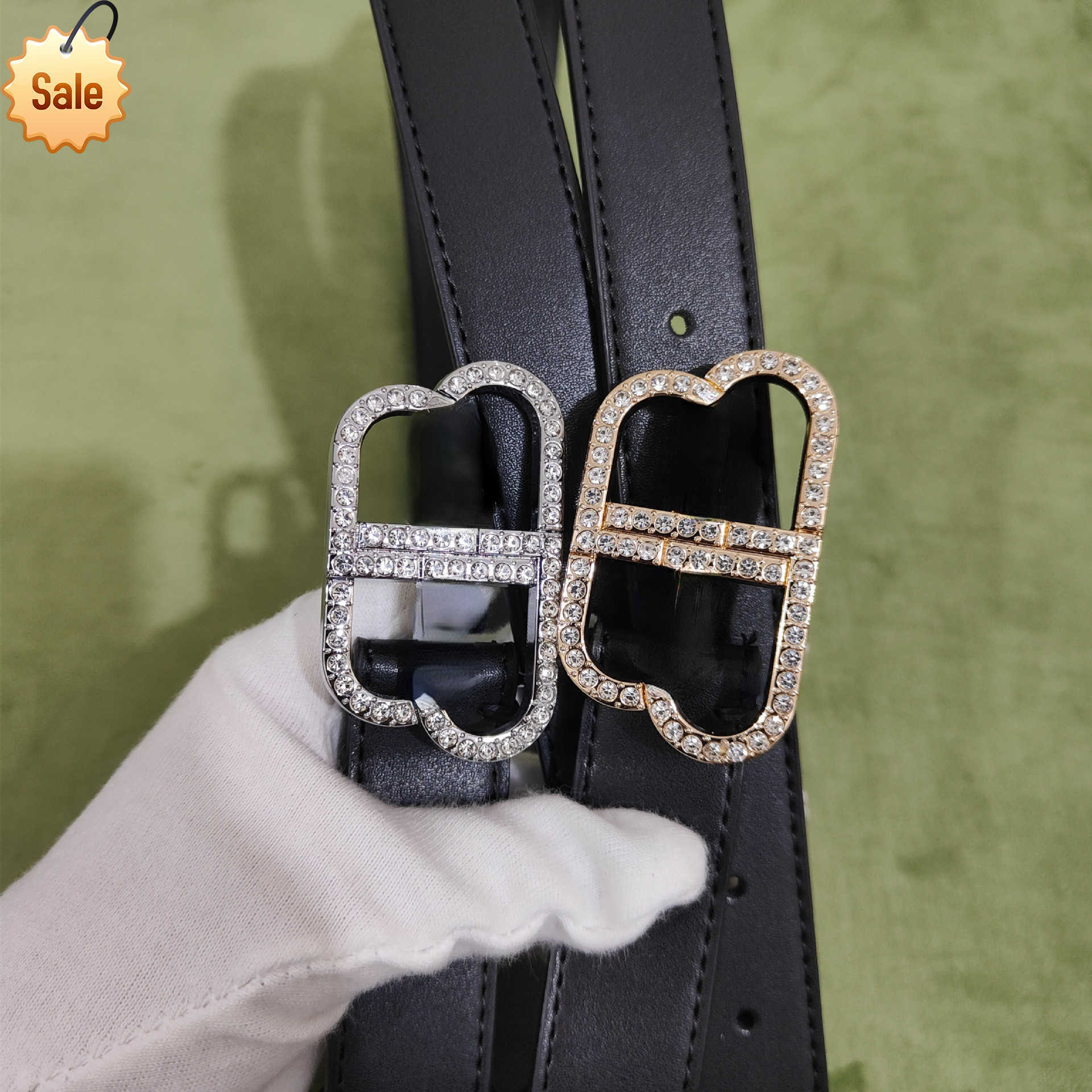 

Luxury Designer Belt 2023 New Men's and Women's Universal Fashion Trend Texture b Letter Smooth Buckle 3.0cm Wide Belt Gift Box Packaging Factory Direct Sales, Black