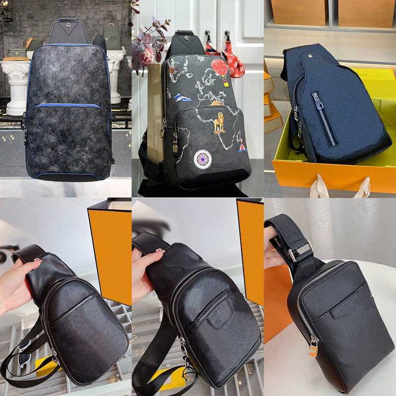 Haute Qualité Multi style sacs designer poitrine pack cross body sacs à main épaule en cuir sport voyage toile sac extérieur