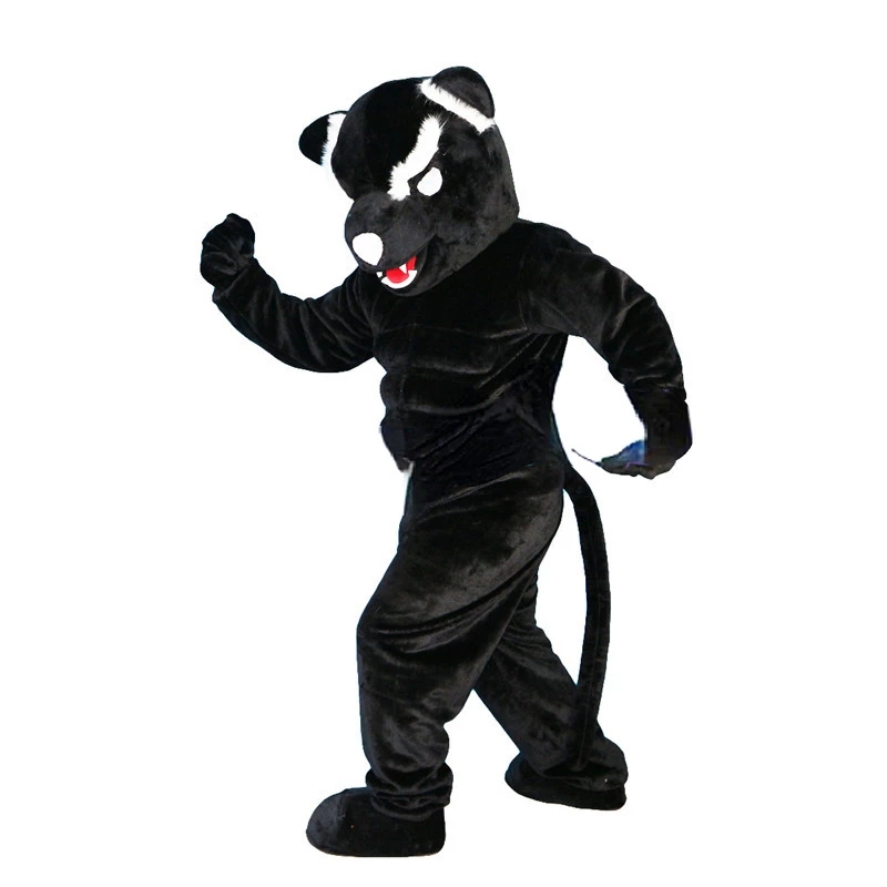 

Leopard Mascot Fursuit Costumes Cartoon Custom Mascot Walking Stage Performance Costume Puppet Animal, As pic