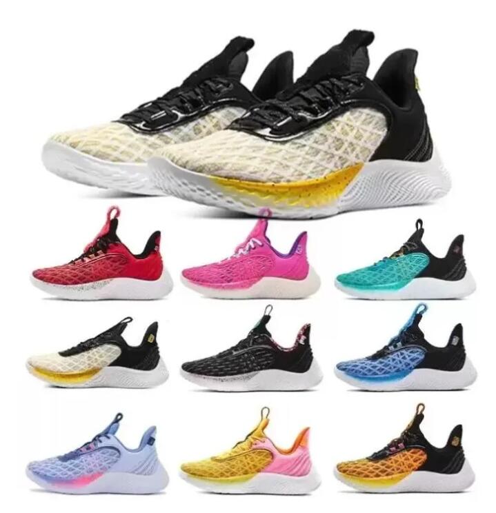 

2023 Basketball Shoes Sneakers Play Trainers Red White Blue Baskets Street Game Day New Currys Flow 9 Men Believe Elmo size 36-45, Please contact us