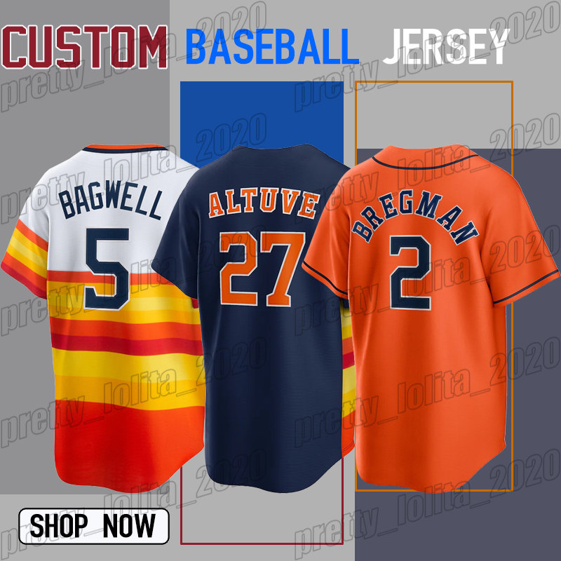 

Astros 2 Alex Bregman Baseball Jersey Houston Jeremy Pena Jose Abreu Altuve Yuli Gurriel Kyle Tucker Jerseys Yuli Gurriel Michael Brantley Yordan Alvarez Bagwell, Man custom jersey (tkr)