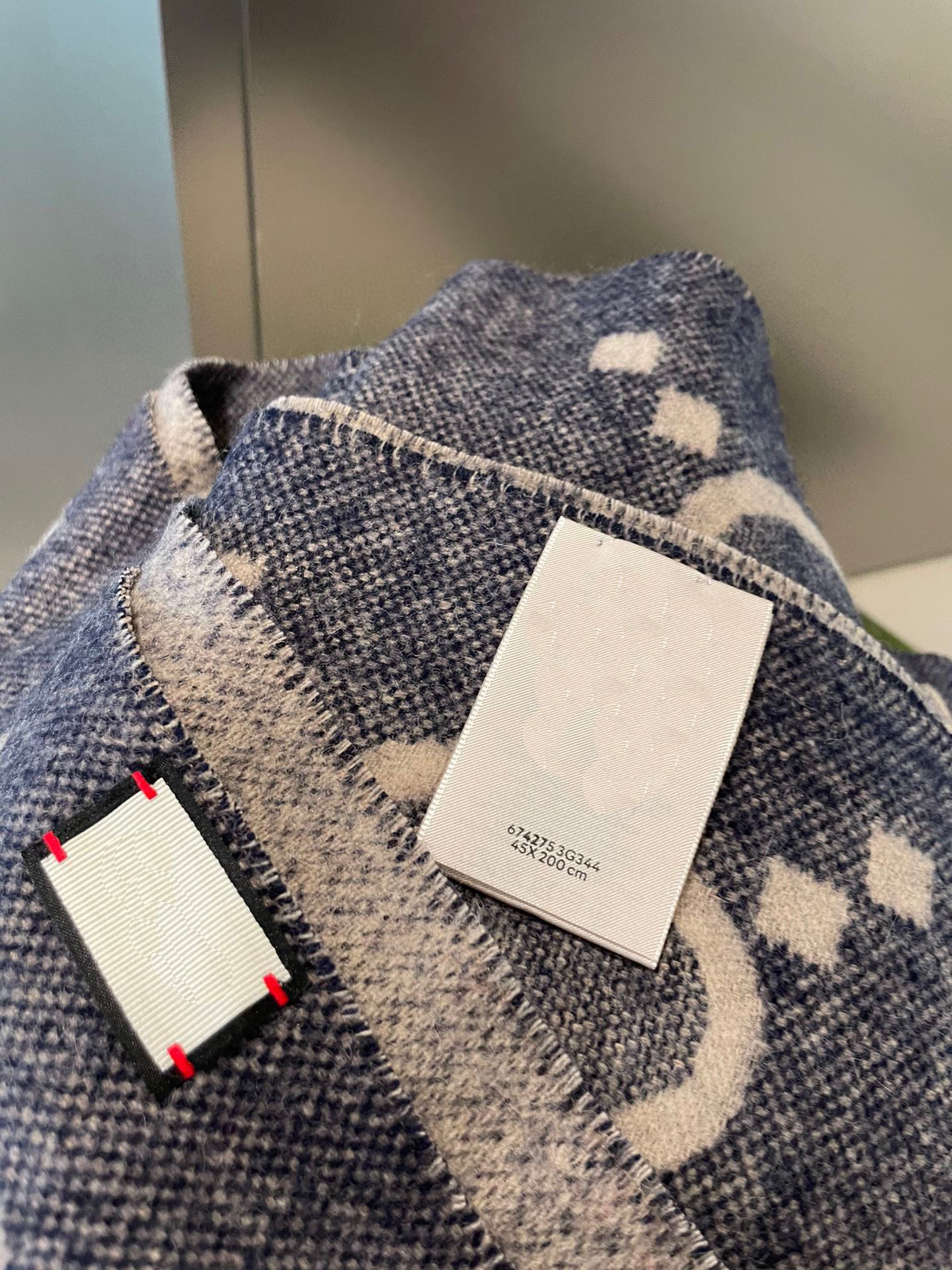 

Designer Scarf High-End Soft Thick Fashion Men's And Women's Luxury Scarves Winter 100% Cashmere Unisex Classic Check Big Plaid Shawls