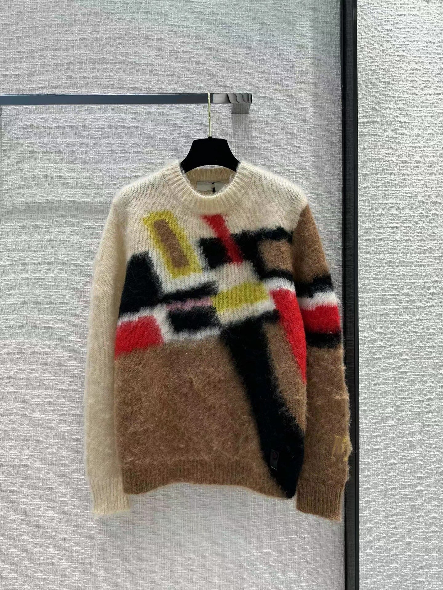 2023 Nouveaux pulls de piste Milan de printemps O Prillets pour femmes à manches longues Long