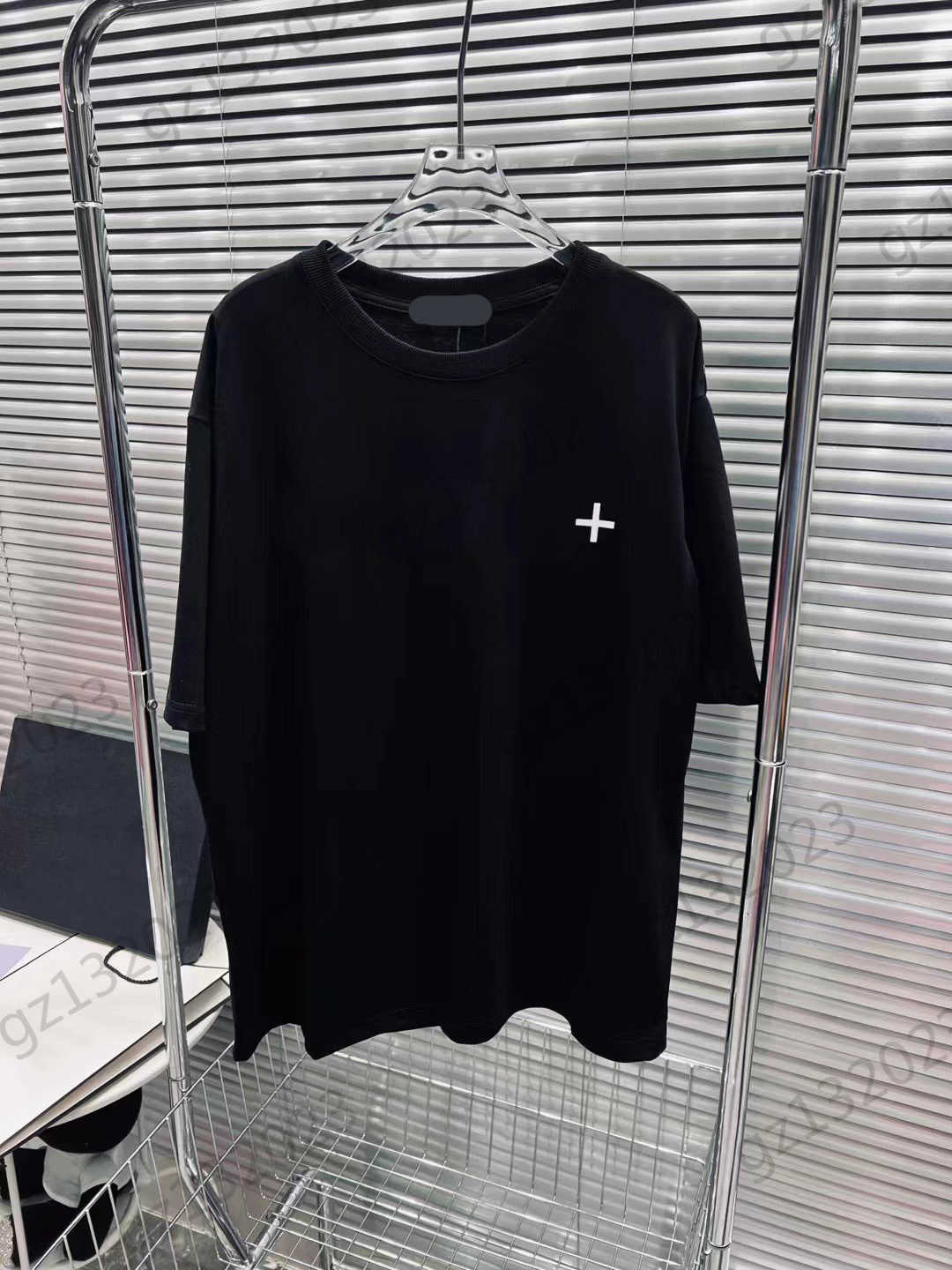 

Womens Clothes T-shirts Designer Top Color Contrast Logo Printed Crewneck Short Sleeve T-shirt Pure Cotton Material Casual Base Shirt Women Apparel 2 Colors