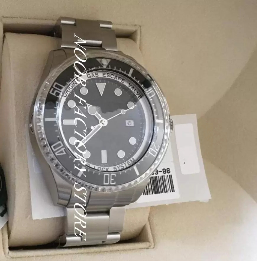 

Super Factory Maker Watches V12 Quality Version 904L SA3135 Cal.3135 Movement 44mm Black Ceramic Bezel D-Blue Automatic Luminous Dial Diving Mens Watch Original box