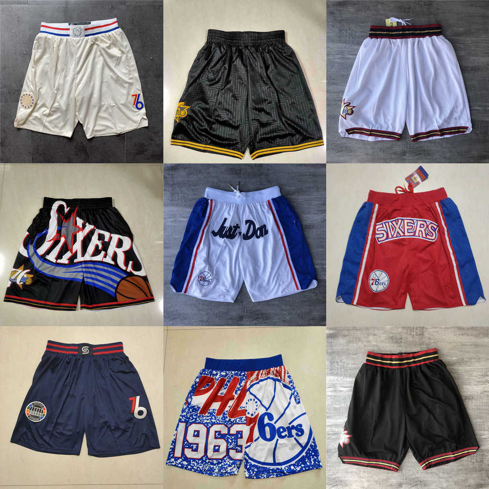 

Philadelphia''76ers''men Throwback Basketball Shorts pocket, Color