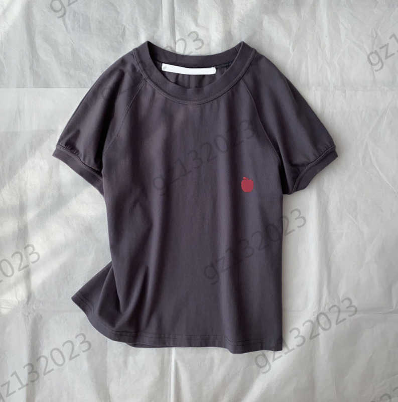 

Womens Clothes T-shirts Designer Top Front Fruit Print Short Sleeve T-shirt Soft Breathable Fabric Casual Loose Shirt Simple Joker Style Women Apparel 3 Colors 1970