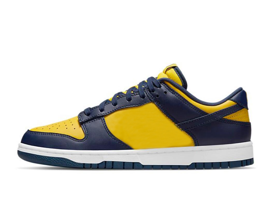 

SB Low Casual Shoes Dunks Varsity Maize Michigan Yellow Blue DD1391-700 Sneakers Running Sneaker Sports, Navy