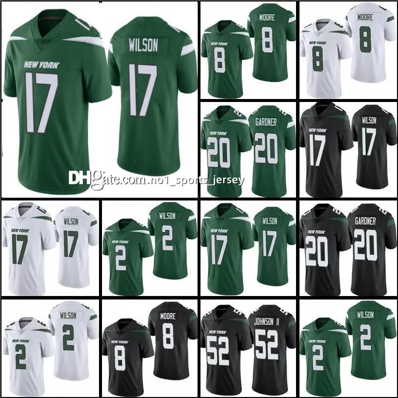 

Jersey Custom Youth 20 Sauce Gardner 2 Zach Garrett Wilson 17 Football''Nfl''8 Elijah Moore 52 Jermaine Johnson II Breece Hall Braxton Berrios mens womens, As4