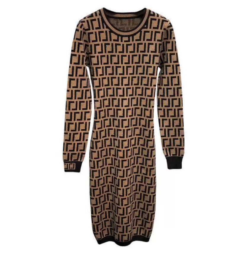 

Designer Sweater Womens Sweaters Women Coat Fashion Dresspull Femme Luxury Long Sleeve Pullover Letter printed round neck streetwear Size -XL, Beige