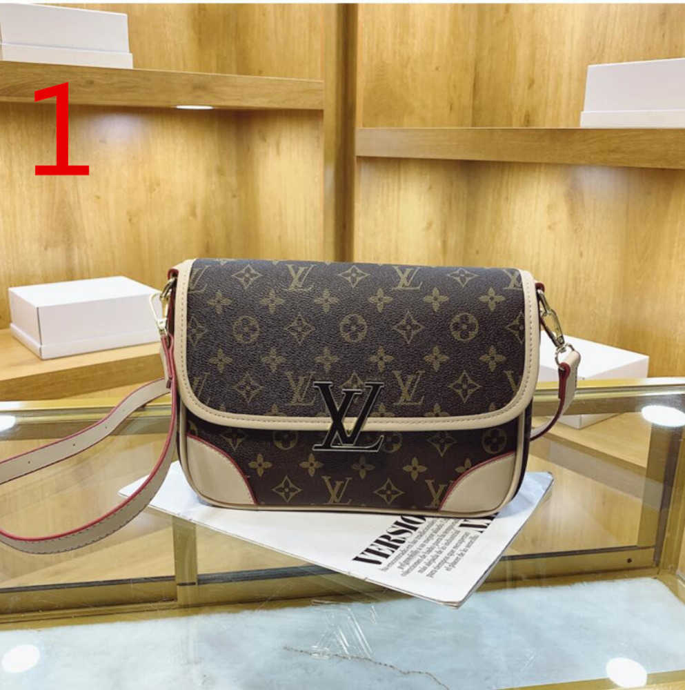 

WALLET LOUIS VUITTON LV GUCCI YSL LOUISE VUITON LVS WOMEN BAG Designers Bags handbag shoulder lady metal letter leather leather Postman handbags style A27, A1