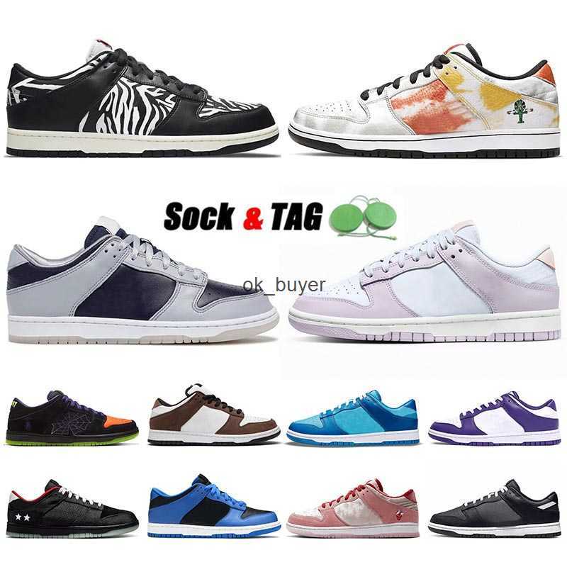 

original dunks Low Running Shoes Men Women Raygun Tie Dye White College Navy Easter Zebra Panda Pigeon Valerian Blue Green Apple sneakers, C34 36-45 pro chicago