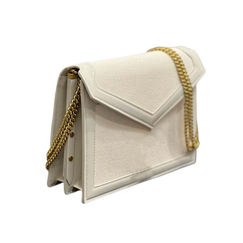 

AAAA Luxury Designer bag Classic latest color Plain women Shoulder bags chain handbag women Cross body handbags Made of cotton and linen Versatile stylish, White2