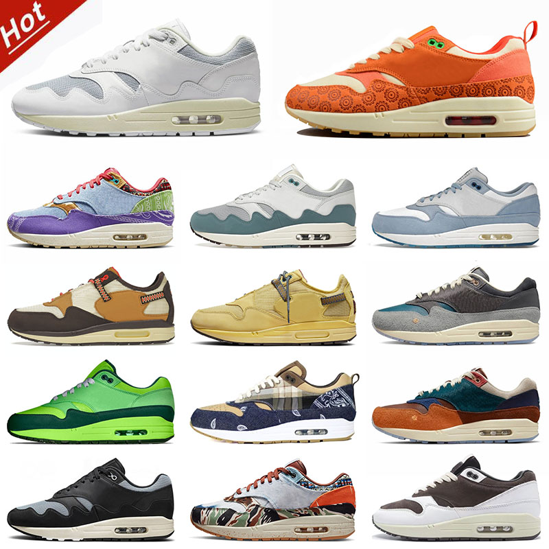 

Fashion 87 White Women Mens 1 Running Shoes Sneakers Saturn Gold Sean Wotherspoon Protection Pack Treeline Denim Olive Canvas Oregon Duck Black Trainers eur 36-47, B3 white gum 36-45