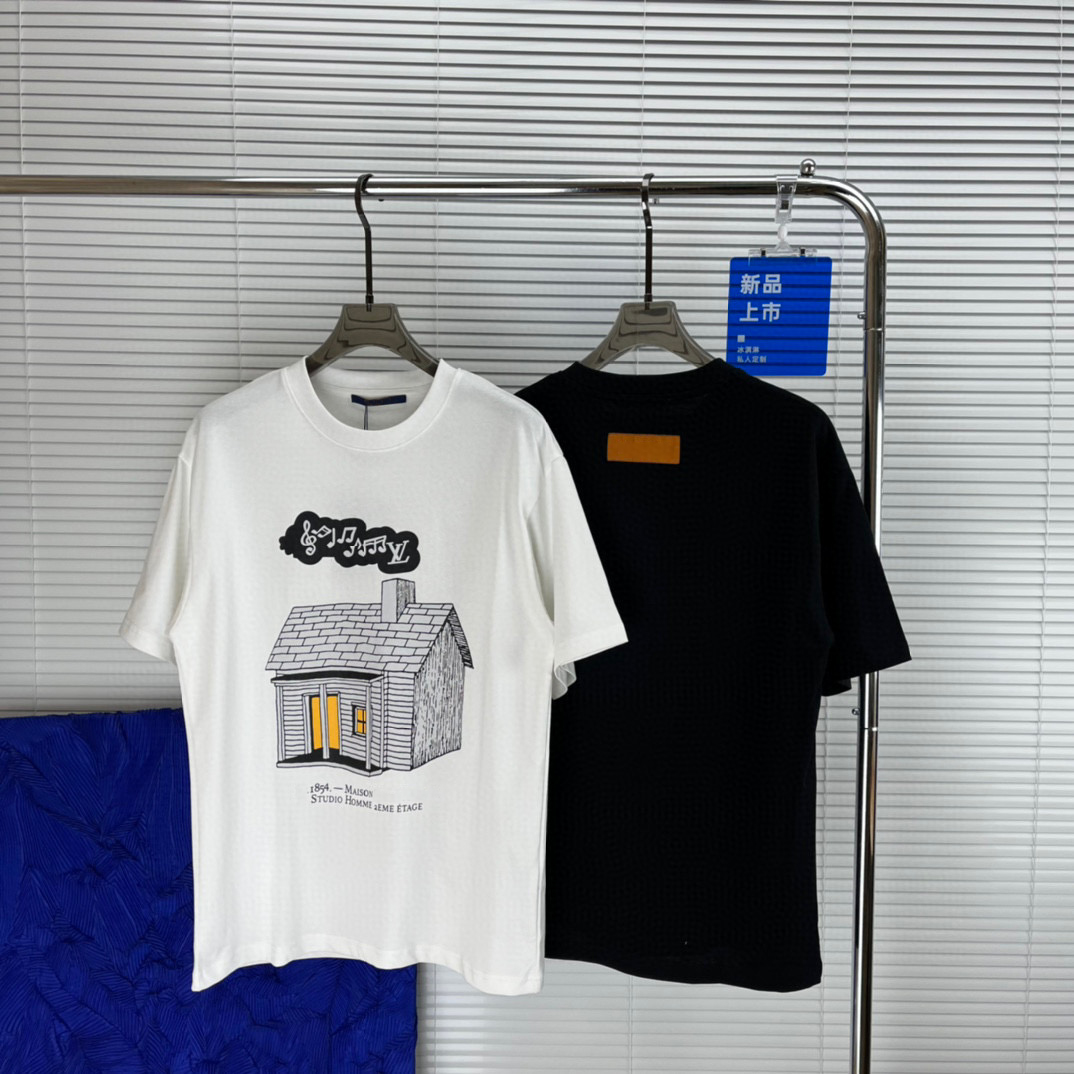 

22SS Designer Letter Printed T Shirts Tee Sweatshirt Fashion High Street Short Sleeves Summer Casual T-Shirt Breathable Men Women Crew Neck Tees Dresses for Wo 20-643, White