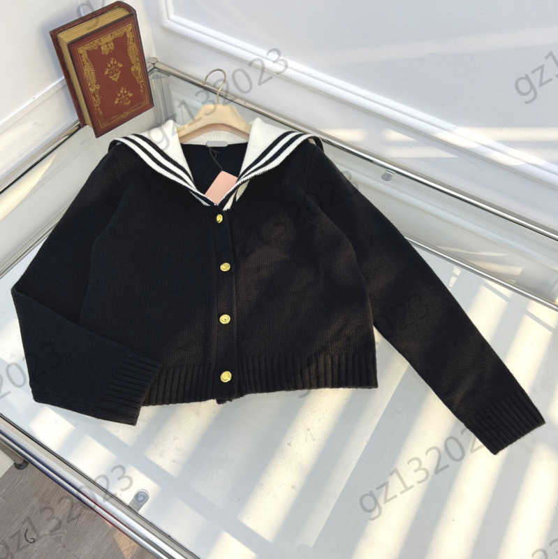 

Womens Sweaters Contrasting Colors Stripe Embellish Spliced Shawl V-neck Knitted Cardigan Metal Button Open Long Sleeve Joker Knitwear Women Clothes 2 Colors 1970, 10