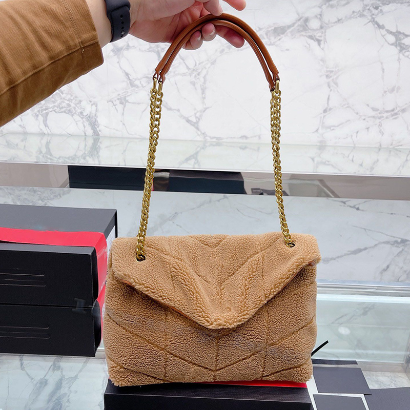 

5A quality Woman Handbags Designer shoulder bag Cross Body LouLou Bags Puffer Subaxillary bags Casual fashion trend combinations wallet, White