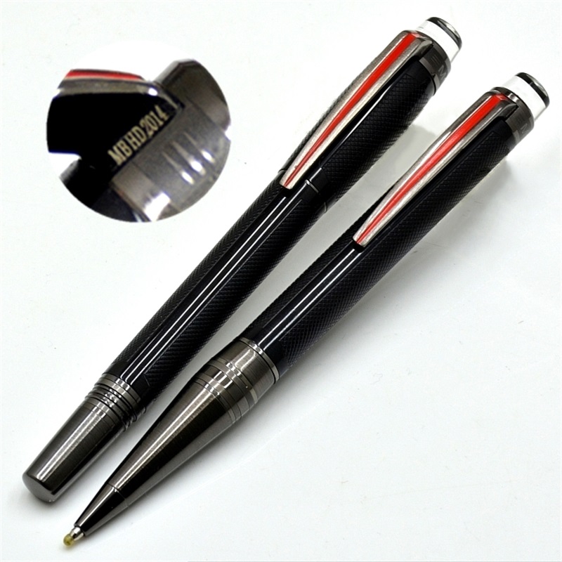 

Luxury Urban Speed Series Rollerball Pen Ballpoint Pen Fountain Pens PVD-Plated Fittings Flat Crystal Office Writing Stationery With Serial Number, A-s picture shows