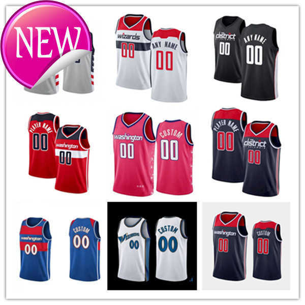 

Men Women Youth Washington''Wizards''Custom 8 Rui Hachimura 3 Bradley Beal 6 Kristaps Porzingis 22 Monte Morris 33 Kyle Kuzma Basketball Jerseys, Colour