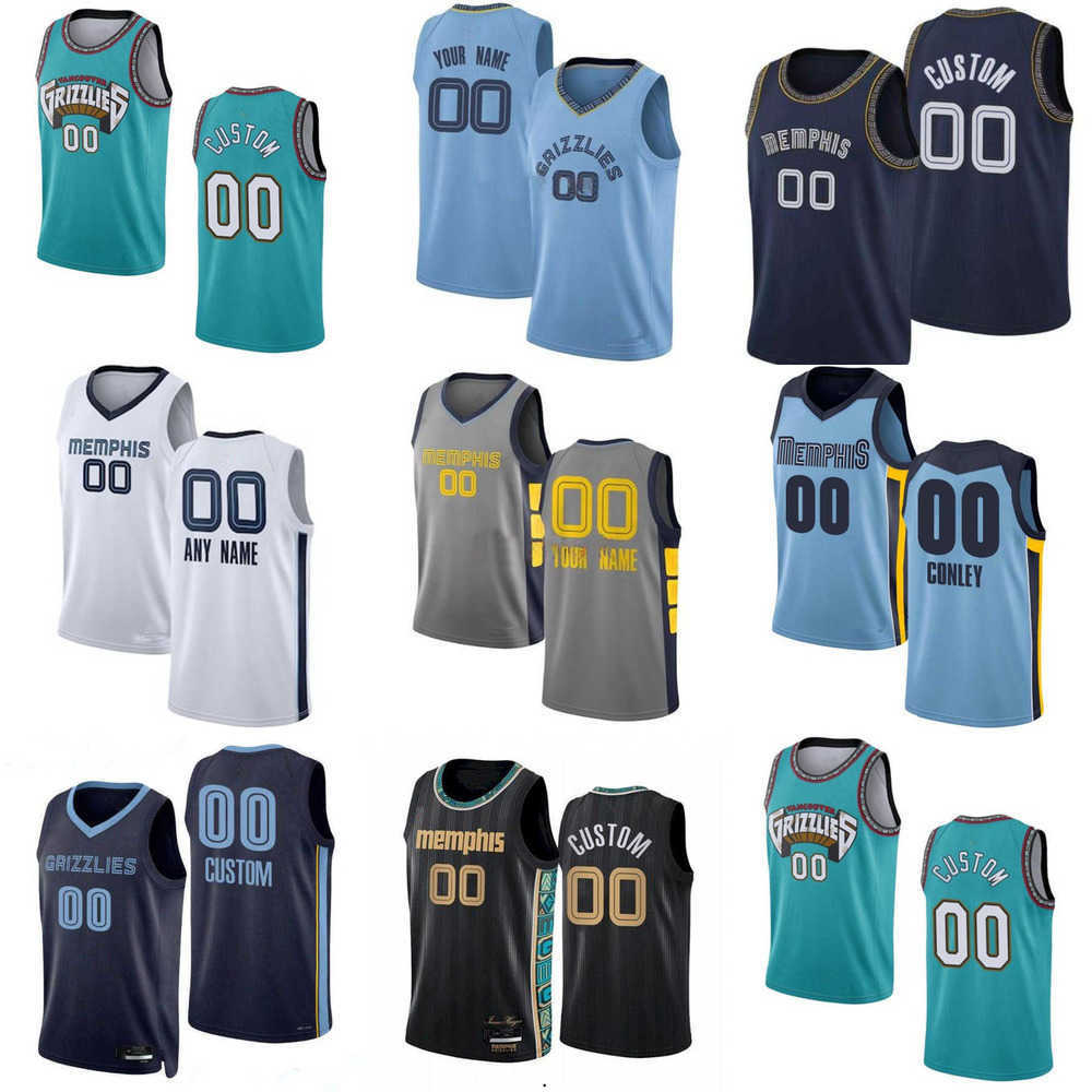 

75th Custom Mens Womens Memphis''Grizzlies''24 Dillon Brooks Ja 12 Morant 1 Kyle Anderson 13 Jaren Jackson Jr. Basketball Jerseys, Black