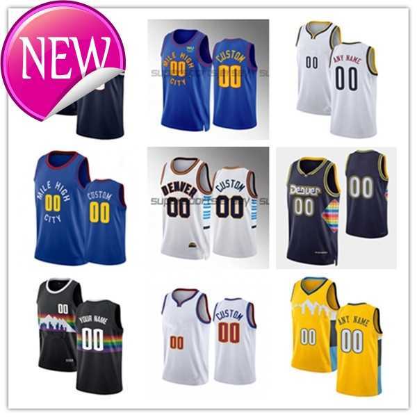 

Men Women Youth Denver''Nuggets''Custom 6 DeAndre 5 Kentavious Caldwell-Pope 3 Bones Hyland 14 Ish Smith 22 Zeke Nnaji Basketball Jersey, Colour