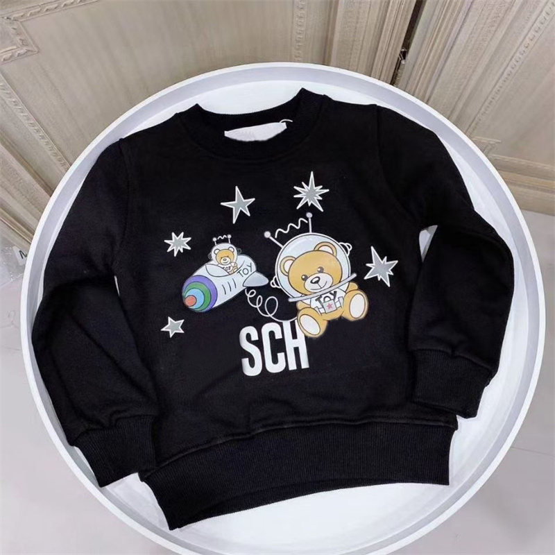 

Baby Kids Long Sleeve Sweatshirt Designer Cartoon Printing Hoodie Boy Girls Winter Antumn Hoodies Kid Fashion Clothes Childrens Clothing, White