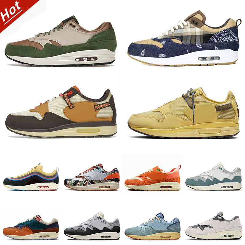 

1 Running Shoes 87 Fashion Men Women Treeline Protection Pack Baroque Brown Saturn Gold White Somos Familia Bluepriint Safari mens trainers outdoor sports sneakers, # 36-47 bluepriint