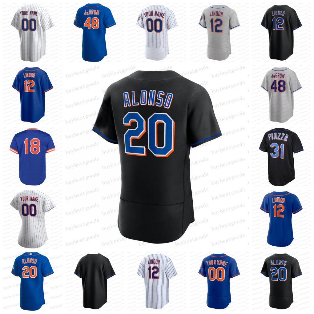 

Pete Alonso Jersey Brandon Nimmo Francisco Lindor Edwin Diaz Justin Verlander Max Scherzer Jeff McNeil Daniel Vogelbach Francisco Alvarez Luis Guillorme 6 Marte, Flexbase