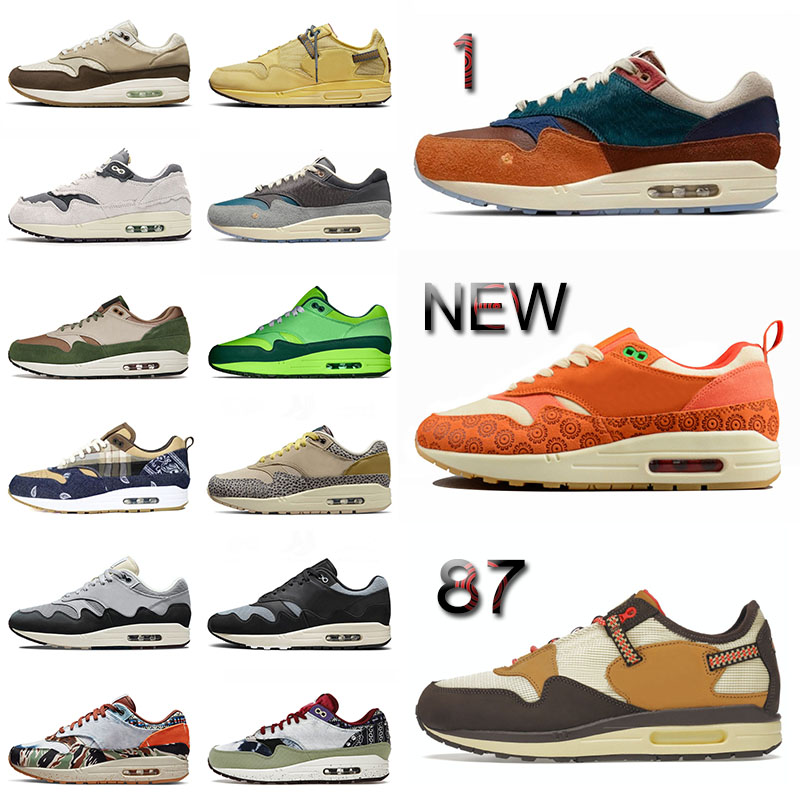 

2023 NEW Women Mens Fashion 87 Running Shoes Kasina Won Ang White Baroque Brown Saturn Gold Somos Familia Bandana Dirty Denim Treeline Trainers Sneakers eur 36-47, #1 36-47 dirty denim