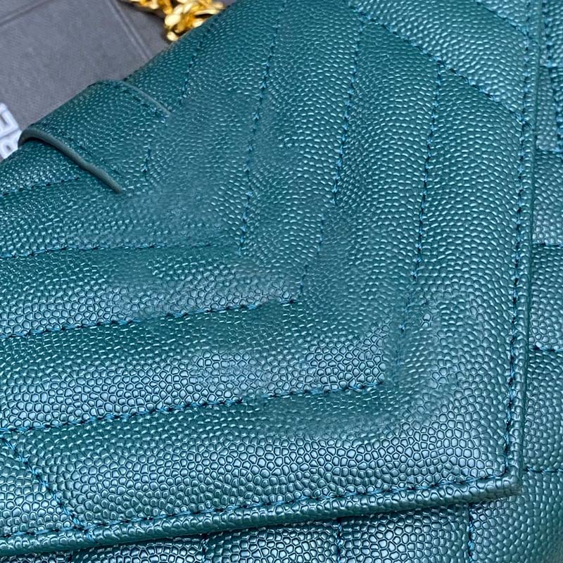 

Fashion shoulder bag new wave leather cross body hobo crossbody bag shoulders for women fashions bags lady chains handbags leathers chain purse messenger, Green