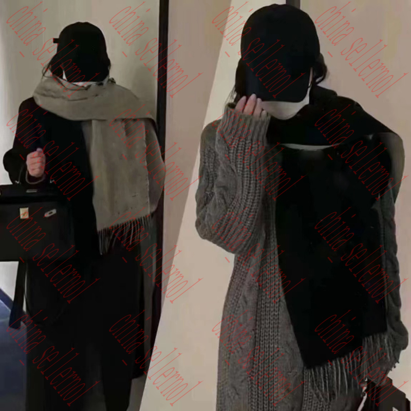 

Fashionable Women's Cashmere Scarf Classic All Letter Designer Scarf Soft Smooth Warm Wrap With Label Fall Winter Long Shawl Premium Gift