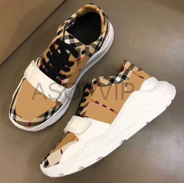 

Designer Sneakers Striped Casual Shoes Men Women Vintage Sneaker Platform Trainer Season Shades Flats Trainers Brand Classic Outdoor Shoe, 1f