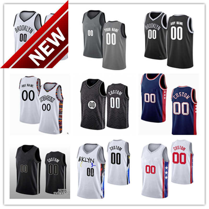 

Custom Brooklyn Men Women Youth Nets Jersey 7 Kevin Durant 11 Kyrie Irving 24 Cam Thomas 33 Nic Claxton 10 Ben Simmons 8 Patty Mills 12 Joe Harris Basketball Jerseys, Multi