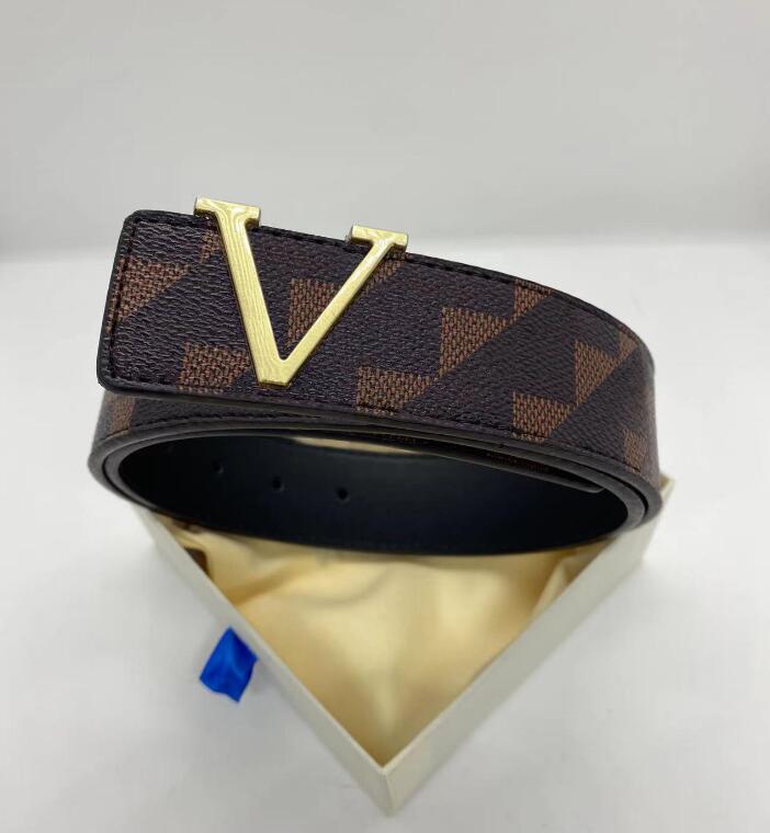 

2023 Fashion buckle genuine leather belt Width 40mm 12 Styles Highly Quality with Box designer men women mens belts AAA208, Belt and box