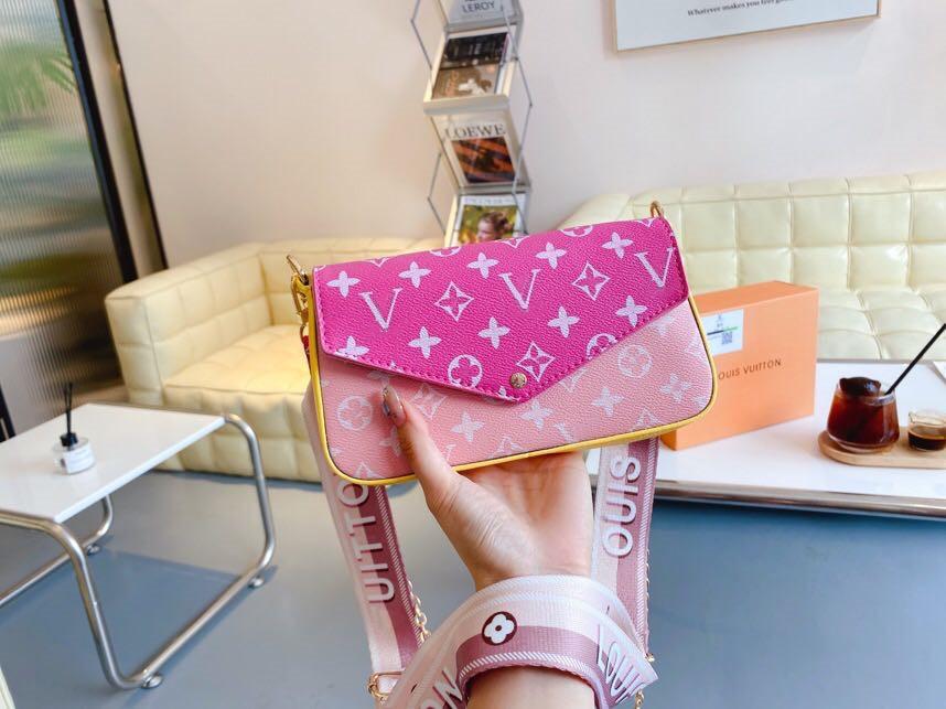 

Messenger Bag Long wallets Small purses Ladies Cosmetic Handbags Designer bags Women Leather Crossbody grils envelope bag clutch, Drying agent