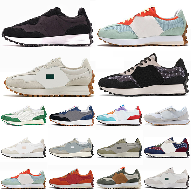 

N 327 Running Shoes Women Mens Designer Sneakers Offs White Black Paisley Pack Farmers Market Pack Wheat Vibrant Orange Castle Rock Neon Flame Outdoor Sport Trainers, C40 castle rock 36-45