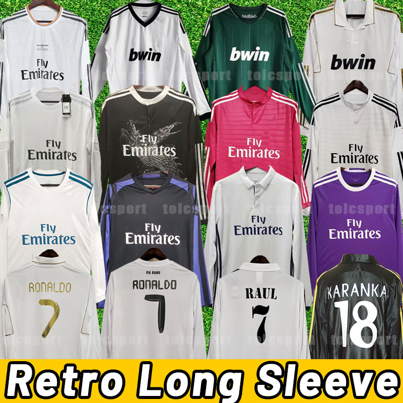 

Long sleeve Finals Real Madrids Retro Soccer JerseyS Football GUTI Ramos SEEDORF CARLOS RONALDO ZIDANE Beckham RAUL Vintage FIGO 01 02 05 06 07 10 11 12 13 14 15 16 17 18, 98-00