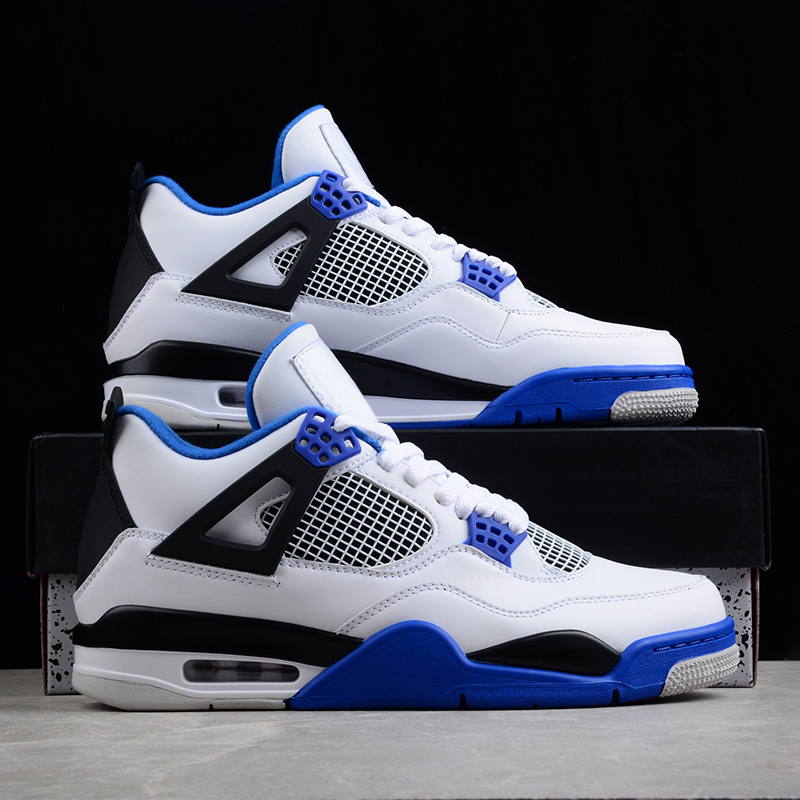 

Jumpman 4 Basketball Shoes Mens Womens 4s Sneakers Black Cat Red Thunder Lightning University Blue White Oreo Bred Pure Money What The 4, 19#