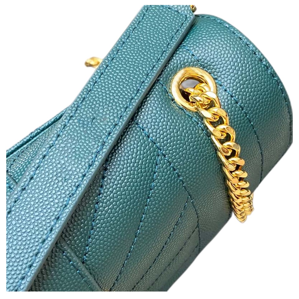 

Luxury handbag women wallet on chain fashion bags crossbody woman bag composite bags classic pattern leather shoulder cross body handbags purse messenger, Green