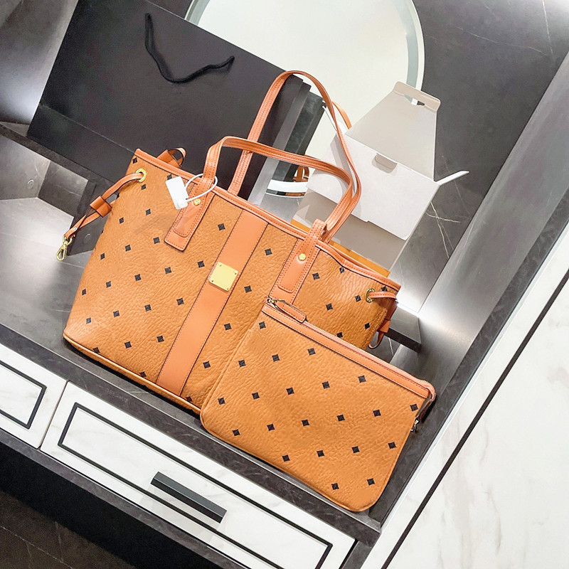 

Sided top quality Double Shopping the tote Bag Luxury Designer womens mens MC purse pochette trunk weekend travel bags Mummy clutch CrossBody handbag shoulder bag, White