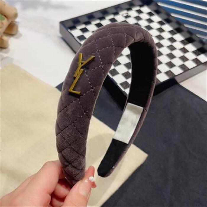 

Luxury Designer Hairpin Headbands Elastic Leather Hair Hoop Handmade Retro Exaggerated Personality Temperament Headband Hairs Jewelry