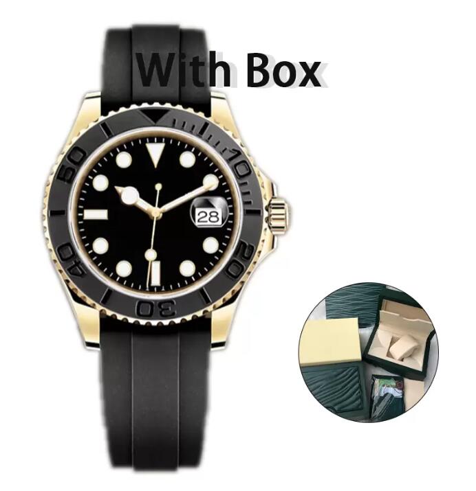 Luxury Men's Watch 40mm Black Dial Master Automatic Mechanical Watches Sapphire Glass Classic Folding Strap Super Luminous waterproof Wristw-image-831174833